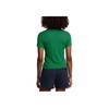 Under Armour FW24 Premier Series Color Block Soft Comfortable Quick Dry Breathable Short Sleeve Polo Shirt Women Tops Forest-Green 1388706-300