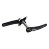 BOLANY Mountain Bike Crank Arm Set Aluminum Alloy Black 8 to 12 Speed CNC Machining Bike Accessories