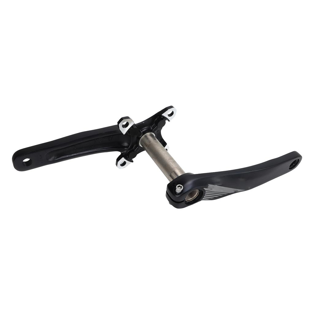 BOLANY Mountain Bike Crank Arm Set Aluminum Alloy Black 8 to 12 Speed CNC Machining Bike Accessories