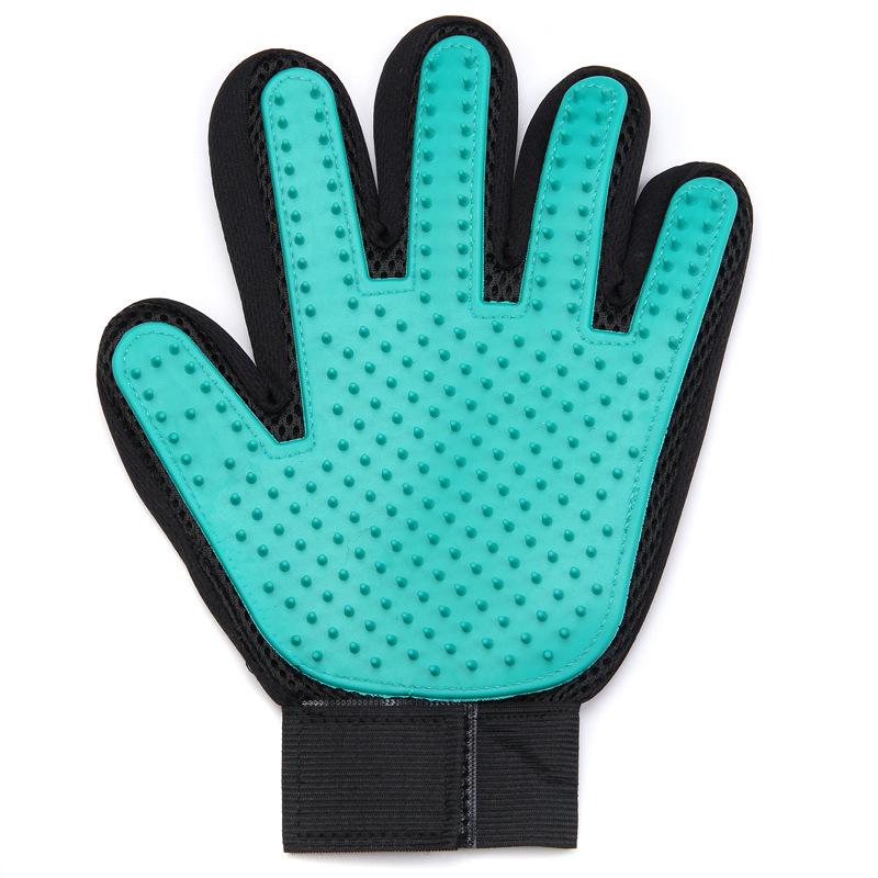 Manufacturer Upgrade Version 259 Tips Silicone Pet Hair Remover Guantes De Mascotas Deshedding Brush