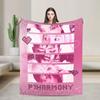 P1Harmony Cartoon Members Kpop Collage Blanket Flannel All Season  Breathable Warm Throw Blankets for Sofa Couch Rug Piece