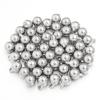 10-500pcs 4/5/6/8/10/12/14/16mm CCB Beads With Hanging Round Loose Spacer Bead For Jewelry Making DIY Bracelet Necklace Supplies