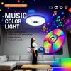 Cross-Border Bluetooth LED Atmosphere Light with Remote & Music Control - Dreamy Color UFO Stage Light
