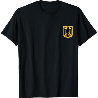 Abzeichen Deutschlandflagge Coole Deutsche Flaggen Deutsche Männer Frauen T-Shirt