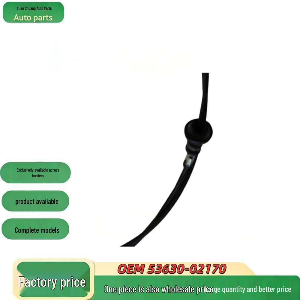 Corolla Hood Release Cable - Model 53630-02170 - High Quality