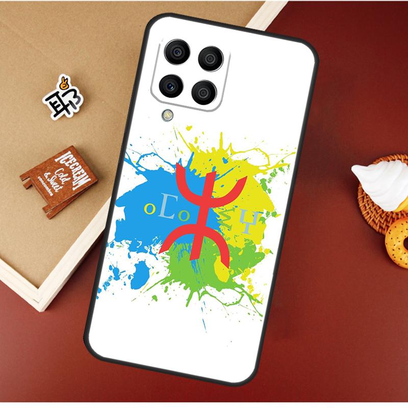 Amazigh Berber Flag Case For Samsung Galaxy M21 M20 M23 M31 M11 M54 M14 M34 M13 M52 M32 M12 M16 M36 M56 M15 M55