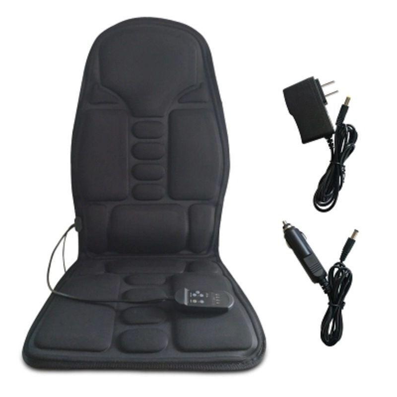 Electric Vibrator Full Body Massage Cushion with Infrared Therapy and Heating for Back Neck Waist Car Home Office Use