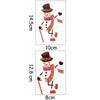1PCS New Year Christmas Wall Stickers Holiday Switch Stickers Xmas Wall Switch Decorative Removable Wall Stickers Decoration