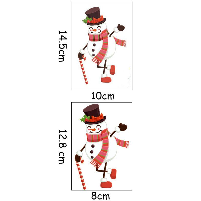 1PCS New Year Christmas Wall Stickers Holiday Switch Stickers Xmas Wall Switch Decorative Removable Wall Stickers Decoration
