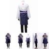 Naruto Uchiha Sasuke Deluxe Cosplay Costume With Zipper For Halloween Role Play