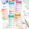 50pcs/lot Memo Pads Material Paper Color palette sticky note Junk Journal Scrapbooking paper Cards Background Decoration