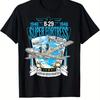 UnisexS TShirt Featuring An Airplane Design Perfect for Outdoor Activities This Casual Short Sleeve Crew Neck Tee
