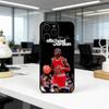 M-Michael J-Jordan MJ Phone Case For iPhone 17, 16,15,14,13,12,11 Plus,Pro Max, Others Soft Black Cover
