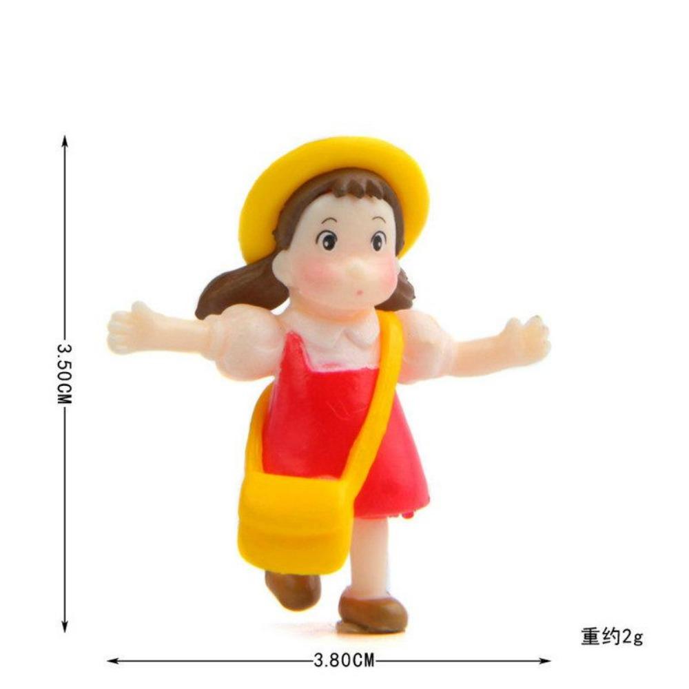 

1 шт. Миниатюры аниме девушки террариумы фигурки фигурки Сказочный сад суккуленты настольные для детей декор пластиковые поделки 1 piece