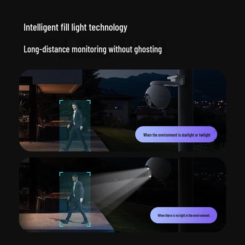 Ezviz H80X 4K Außen PTZ WiFi Sicherheitskamera (CN-Version)