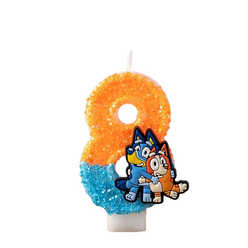 Cartoon Number Birthday Candles for Children's Cake Party Decorations