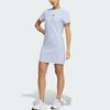 Adidas Graphic Dress With Embroidered Logo Women Dress Light-Pink Blue HY2865