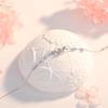 S925 Sterling Silver Cherry Blossom & Butterfly Bracelet for Women - Light Luxury Pink Series - Romantic Holiday Gift