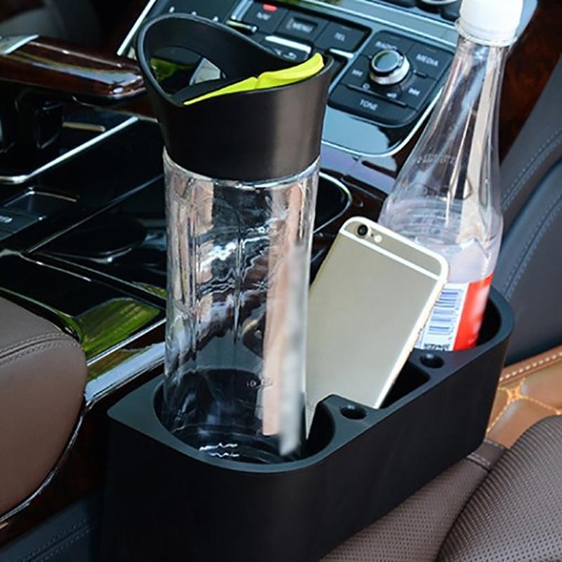 Car Seat Gap Bottle Cup Drinking Holder Auto Interior Storage Organizer For Truck Vehicles Phone Stand Bracket Box Automobile
