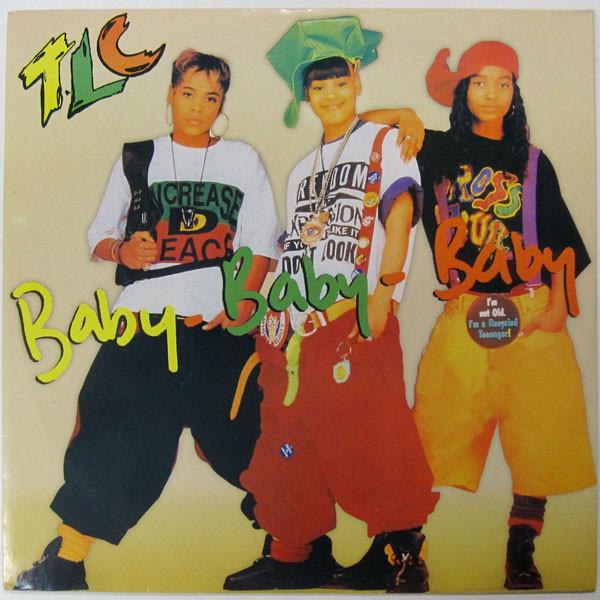 

12inch Record TLC BabyBabyBaby 74321111293 LaFace Records 1992 UK Rap HipHopRB Used