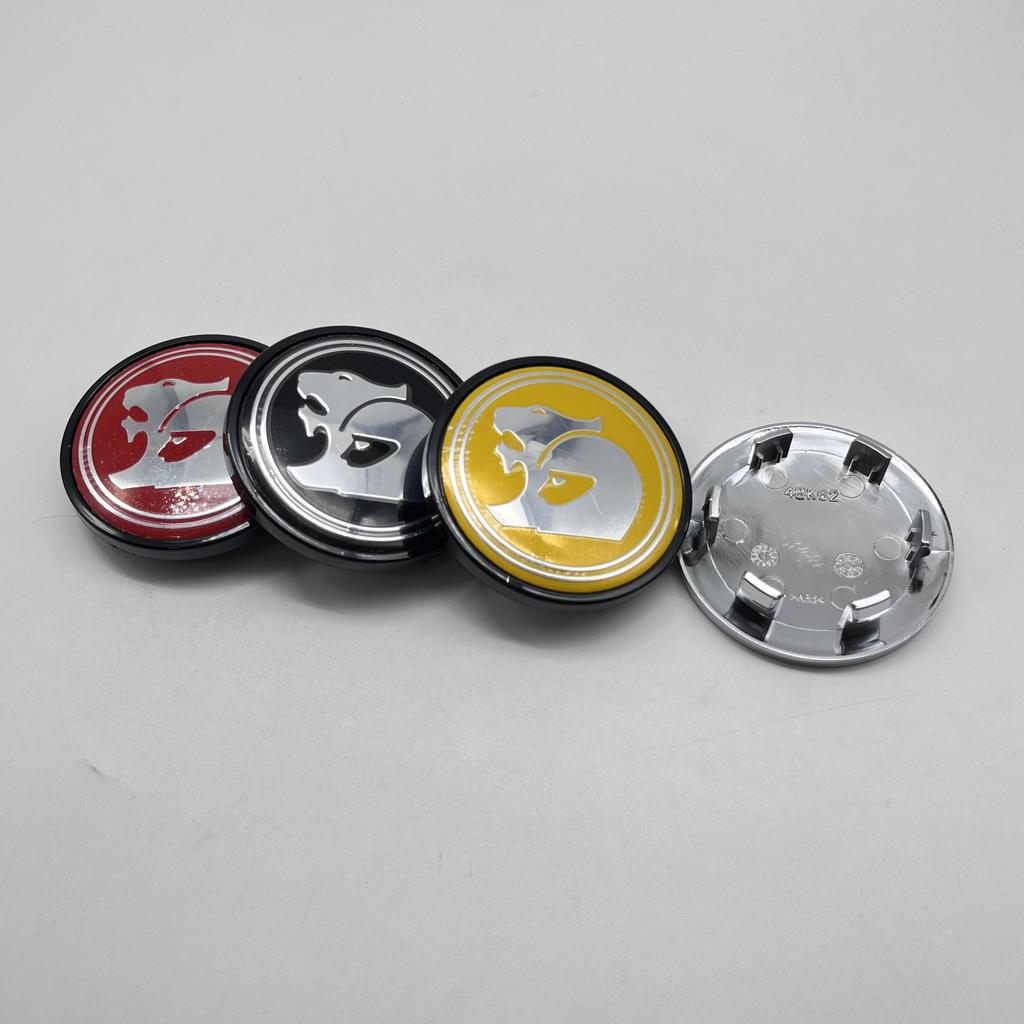 4pcs/set 3D Metal 62mm 48K62 Car Wheel Center Caps Universal Rim Hub Cover Fit for HSV Emblem Logo Car Styling Badge Accessories