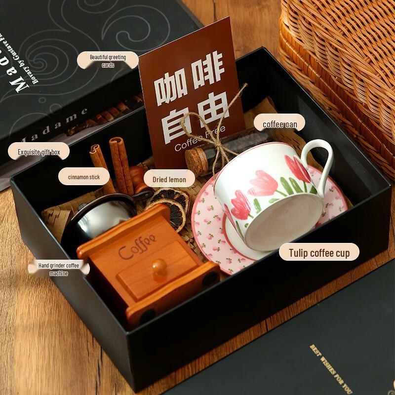 WJ Hand Grinder Coffee Gift Set