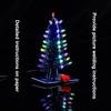 Xmas Tree DIY Kits LED Multicoloured 3D Christmas Tree Electronic DIY Kit For Soldering Practice Learning