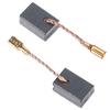 10Pcs Graphite Copper Motor Carbon Brushes Kit For Angle Grinder 6*8.5*13.5Mm