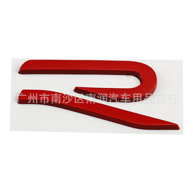 Alloy Car Front Grille Emblem Rear Trunk Sticker for Volkswagen VW New R Rline Badge GTI BORA GOLF PASSAT Polo SCIROCCO T-ROC