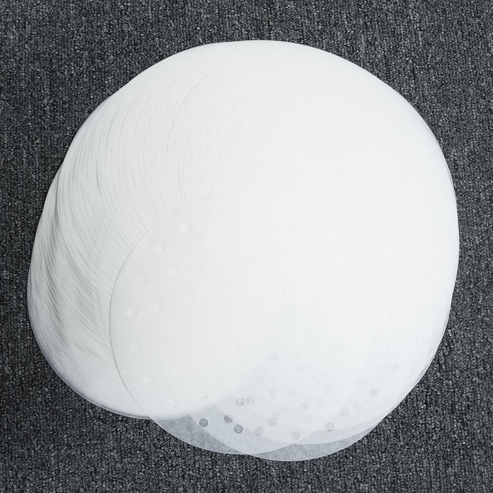 Non-stick Disposable Bamboo/Food Steamer Paper For Steam Basket Air Fryer 100Pc