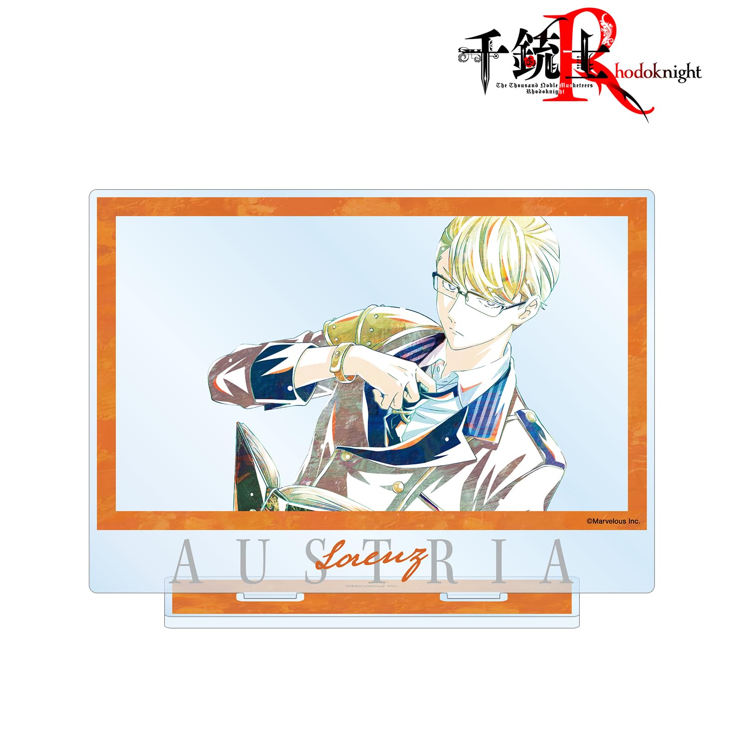 

[Official] Senjyushi: Rhodoknight Lorenz Ani-Art BIG Acrylic Stand colleize Official Merchandise Official License