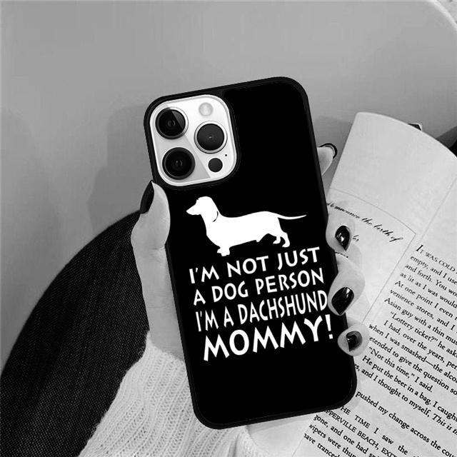 Dachshund Doberman Dog Coque Shell For iPhone 17 Air 15 16 14 13 12 Pro Max 11 Pro Max Plus Phone Case Cover