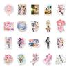 50 Cartoon Cute Magic Girl Laptop Skateboard Suitcase Doodle Decoration Stickers