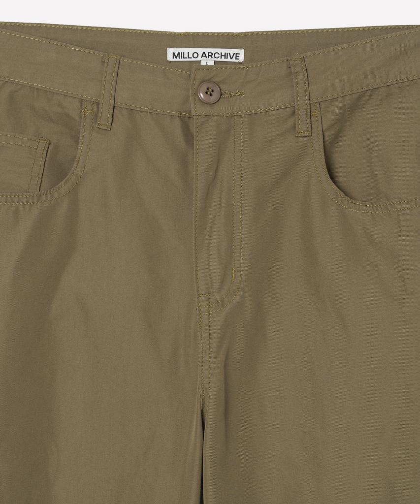 MILLO ARCHIVE Reflect Curved Chino Pants [Brown]