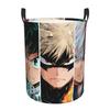 Izuku Midoriya My Hero Academia Katsuki Bakugo Laundry Storage Basket Shoto Todoroki Book Socks Bin Organizer for Bathroom