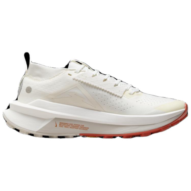 Nike  ZoomX Zegama 2 Sail Picante Red Women Sneakers Cream Metallic-Platinum Phantom FD5191-103