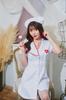 Clearstone GLOWHOLIC Cosplay Halloween Open Collar Nurse M White Women's