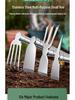 Stainless Steel Dual-Use Hoe Rake: German Agricultural Tool for Gardening and Planting