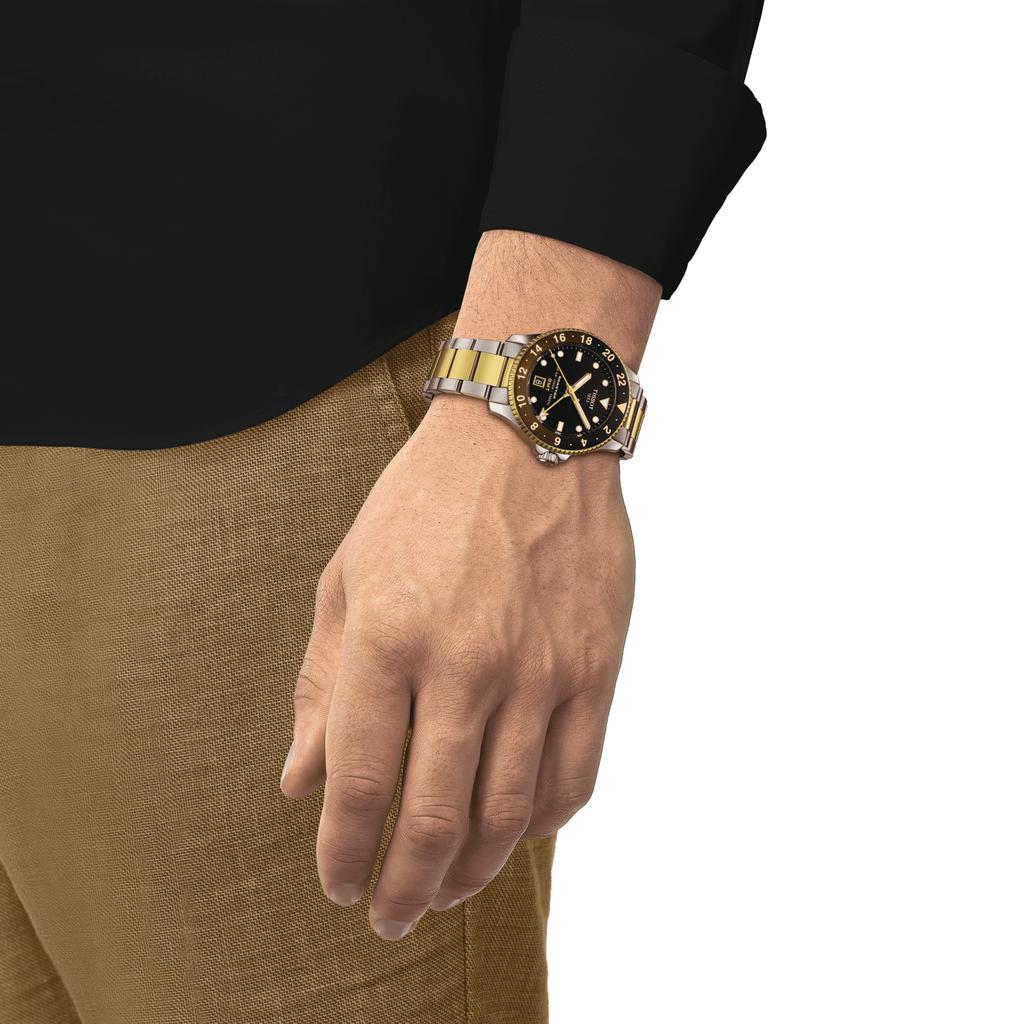 Tissot Stainless Steel Black Dial Men's Fashion Watch T120.852.22.051.00