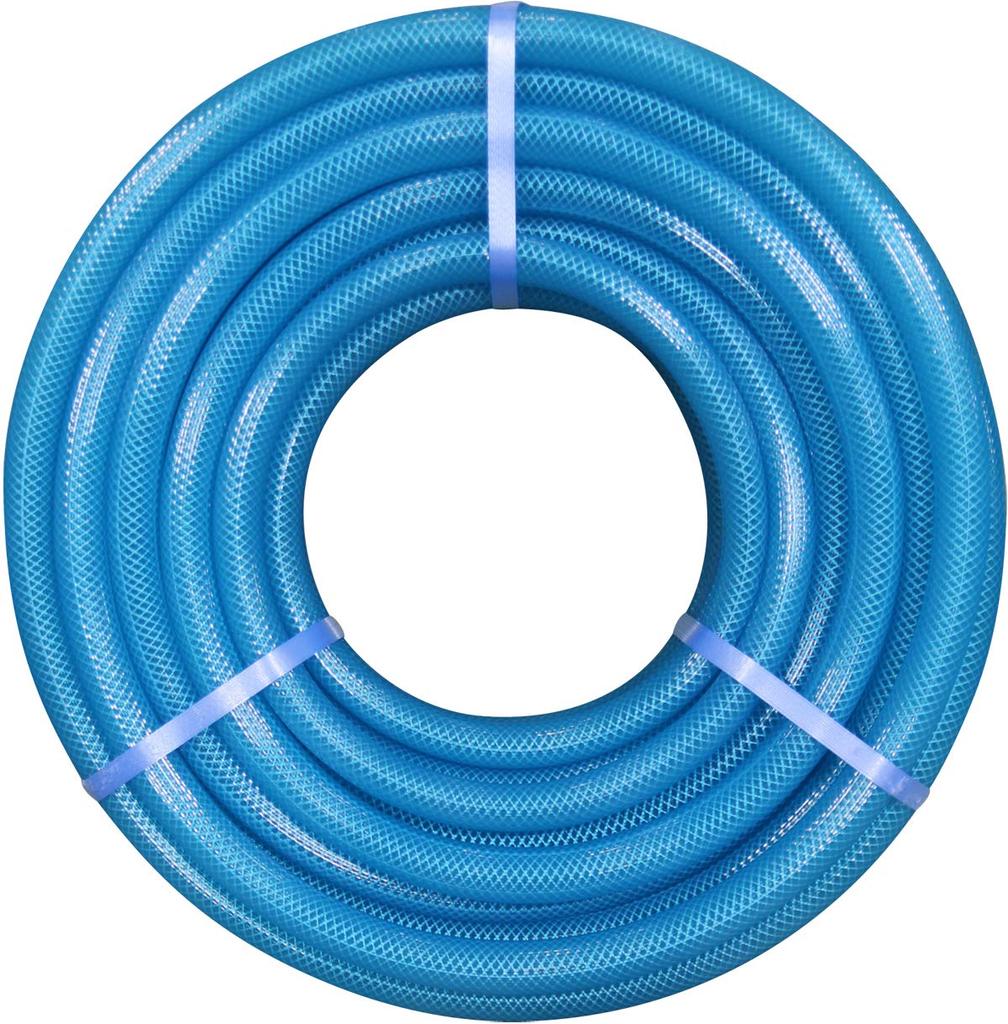 TOYOX Neo Hose L Watering Hose, 20m, 15mm Inner Diameter, Pressure-Resistant, Clear, Smooth and Easy to Handle, NEO-1520BL [Made in Japan]