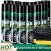Car Tire Wax & Brightener: Foam Cleaner & Waterproof Maintenance for Anti-Aging