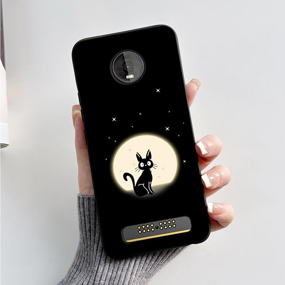 For Motorola Moto Z4 Z3 Play Case Cute Cartoon Soft Silicone TPU Cover Phone Case For Moto Z3 Z4 Play MotoZ4 Z4Play Z3Play Funda