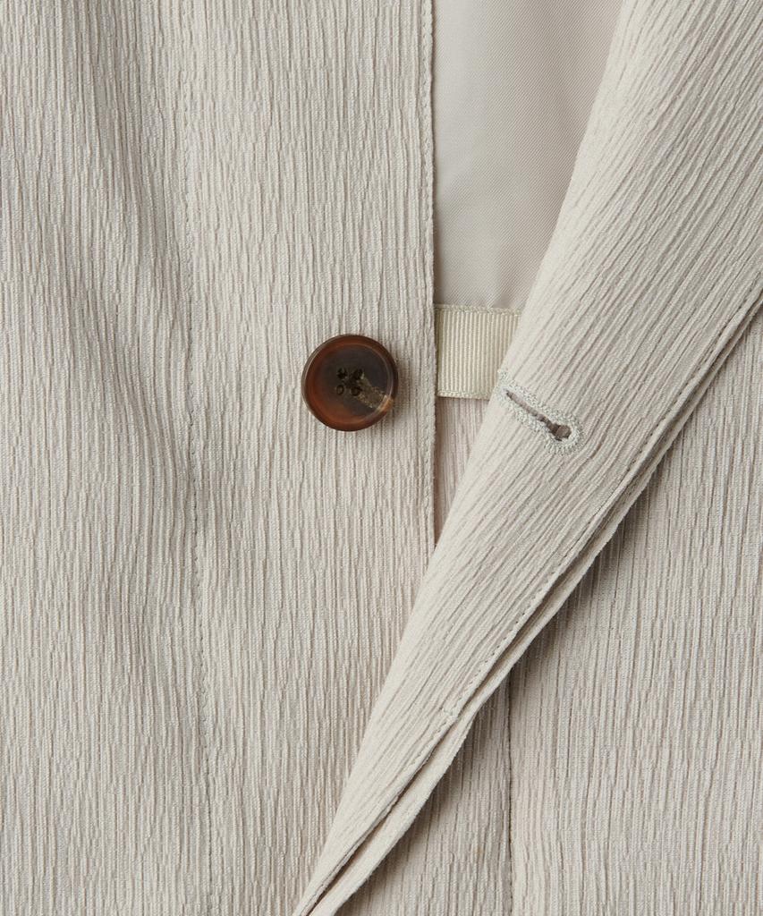 Musinsa Standard Crinkle Minimalist Jacket [Light Beige]