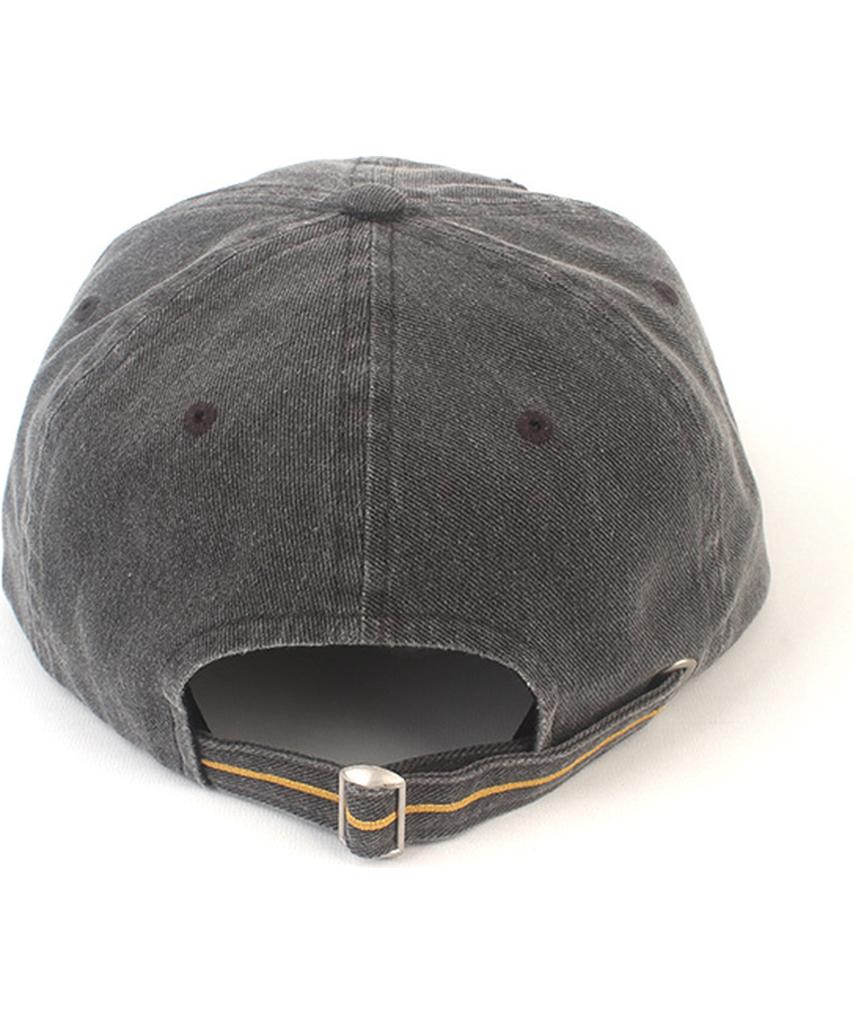 Yunibeosyeolkemiseuteuli Kitch Pigment Washing Gray Strapback Cap