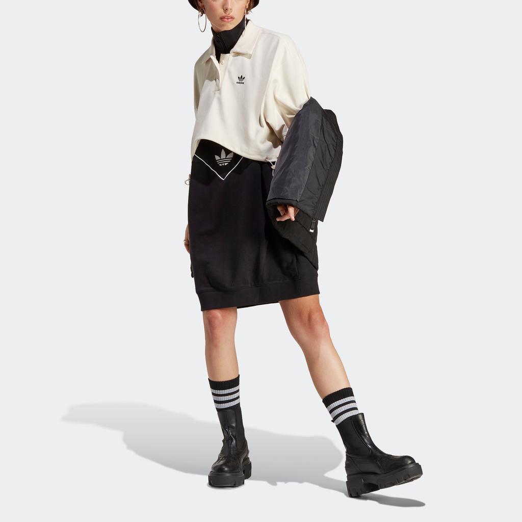 Adidas Originals SS23 Always Original Short Sport Polo Shirt Women Tops White IC5589