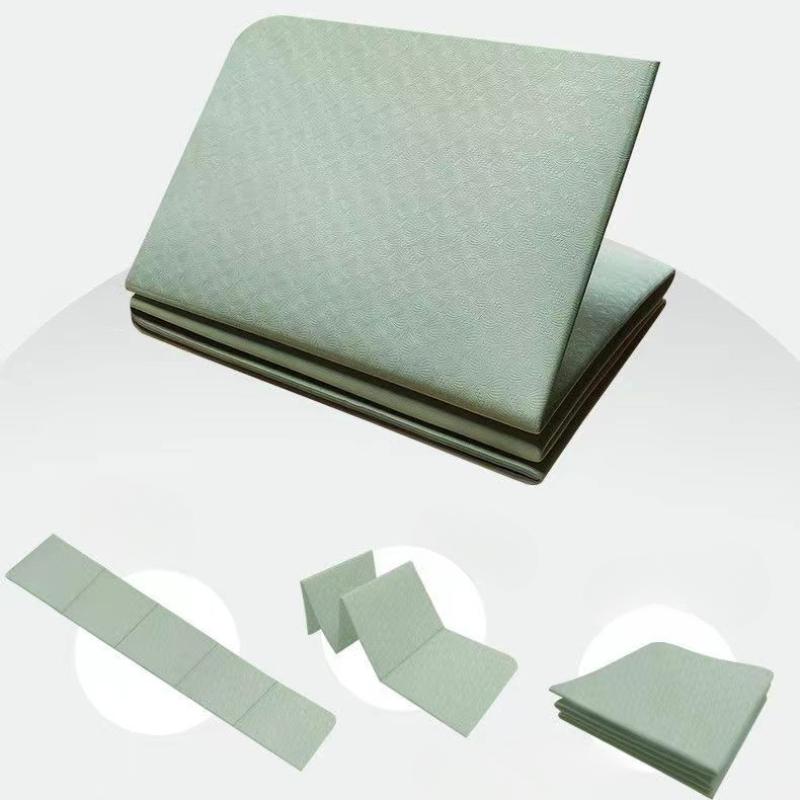 TPE Anti Slip and Wear-resistant Yoga Mat Safety and Environmental Protection Thickened and Widened Lunch Mat Shock-absorbing Outdoor Yoga Mat