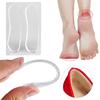 2pcs New Useful GEL NOn slip Anti wear Silicone Transparent High Heel Shoe Sticker Cushion
