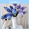 Hyacinth Artificial Flower Wedding Hotel Restaurant Decoration Desktop Ornament
