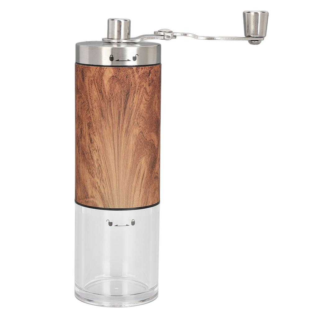 Hand Crank Coffee Grinder Multifunctional Stainless Steel and Ceramic Manual Coffee Bean Grinder