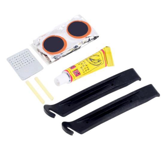 

Портативный набор инструментов для ремонта велосипедных шин для горного велосипеда, комплект для ремонта, заплатки, аксессуары